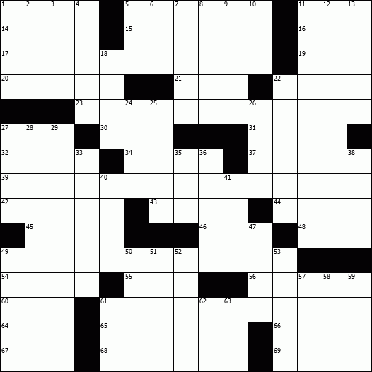 - Absolutely free Each day Crossword Puzzles graphic about Onlinecrosswords Net Printable Daily named - Free of charge Day-to-day Crossword Puzzles