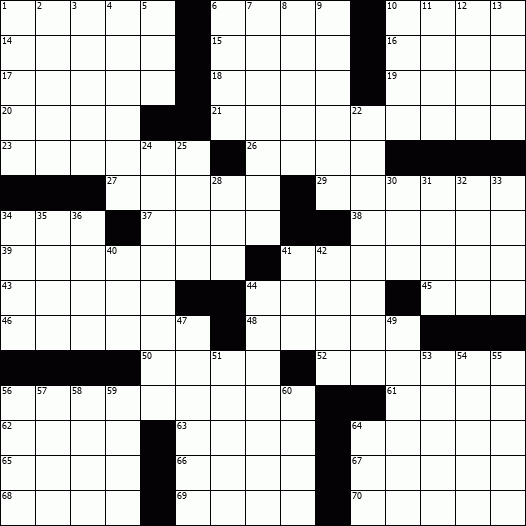 OnlineCrosswords.net - Free Daily Crossword Puzzles