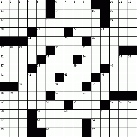 crossword printable daily puzzles puzzle down