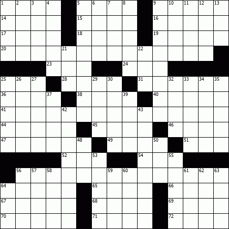 Free Daily Printable Crossword Puzzles