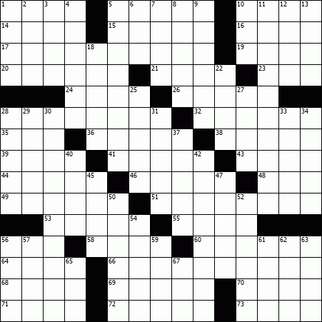 Free Daily Printable Crossword Puzzles