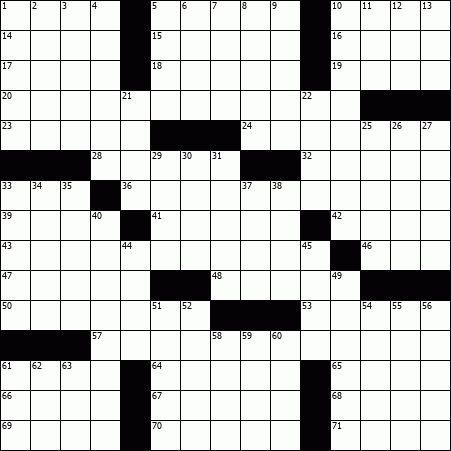 Free Daily Printable Crossword Puzzles
