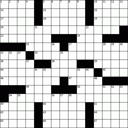 Free Daily Printable Crossword Puzzles