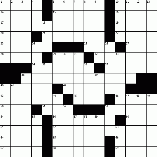 OnlineCrosswords.net - Free Daily Crossword Puzzles