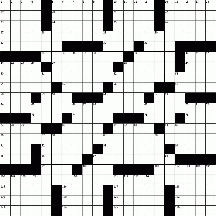Free Daily Crossword Puzzles