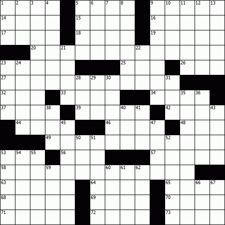 Free Daily Printable Crossword Puzzles