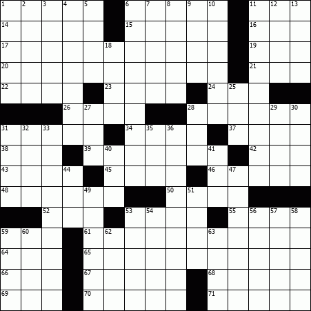 Free Daily Printable Crossword Puzzles