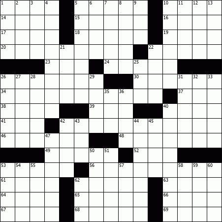 Free Daily Printable Crossword Puzzles