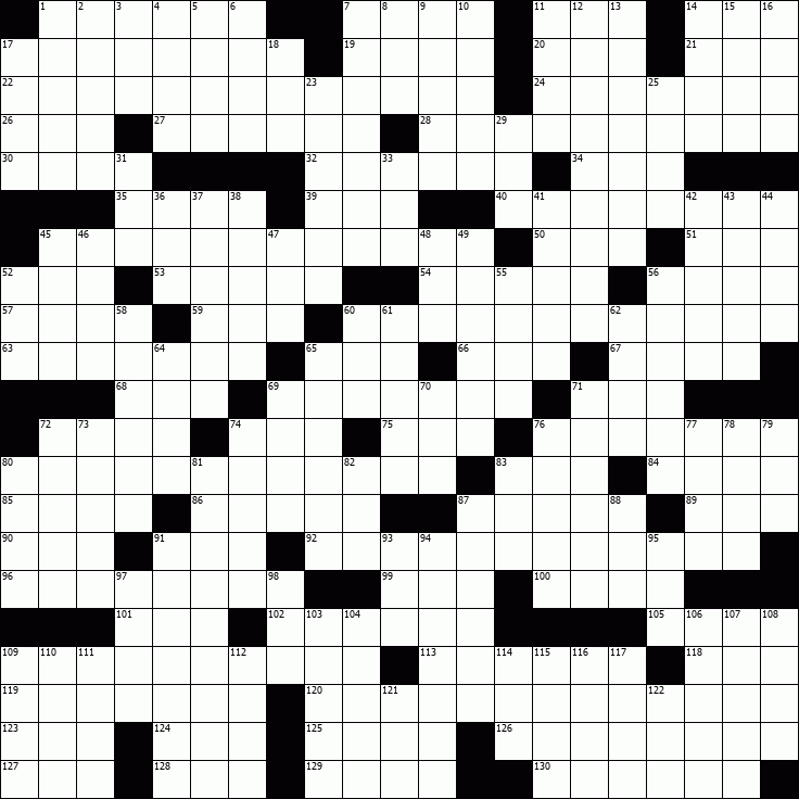 professional with a grand plan crossword