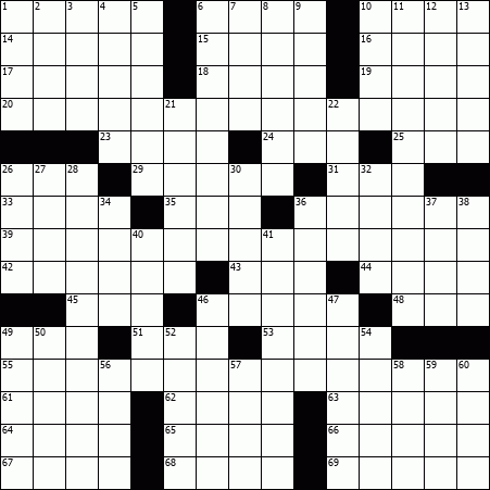 Free Daily Printable Crossword Puzzles