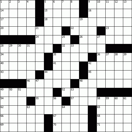 Free Daily Printable Crossword Puzzles
