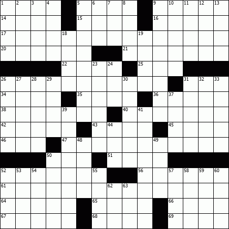 Free Daily Printable Crossword Puzzles