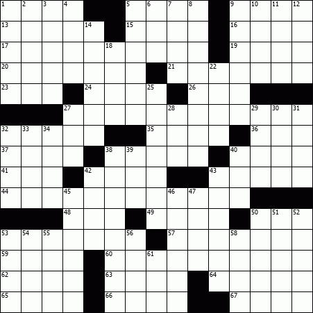 free daily printable crossword puzzles