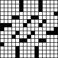 Crossword Layout #1111