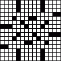Crossword Layout #2187