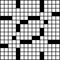 Crossword Layout #2932