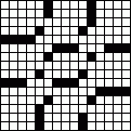 Crossword Layout #3