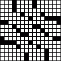 Crossword Layout #3005