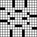 Crossword Layout #3099