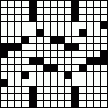 Crossword Layout #3129