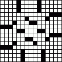 Crossword Layout #3130