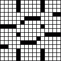 Crossword Layout #3179