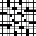 Crossword Layout #3184