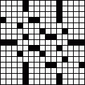 Crossword Layout #3306