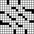 Crossword Layout #3307