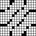 Crossword Layout #3312