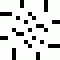 Crossword Layout #3363