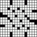 Crossword Layout #3598