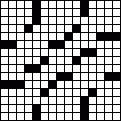 Crossword Layout #3695