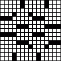 Crossword Layout #3707