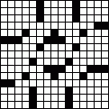 Crossword Layout #3874