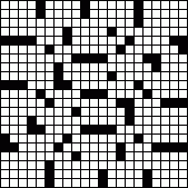 Crossword Layout #3900