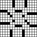 Crossword Layout #4