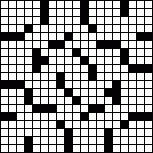 Crossword Layout #7666