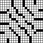 Crossword Layout #7668