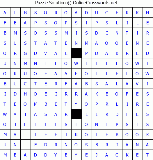 Solution for Crossword Puzzle #4479