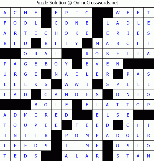 Free daily printable crossword puzzles